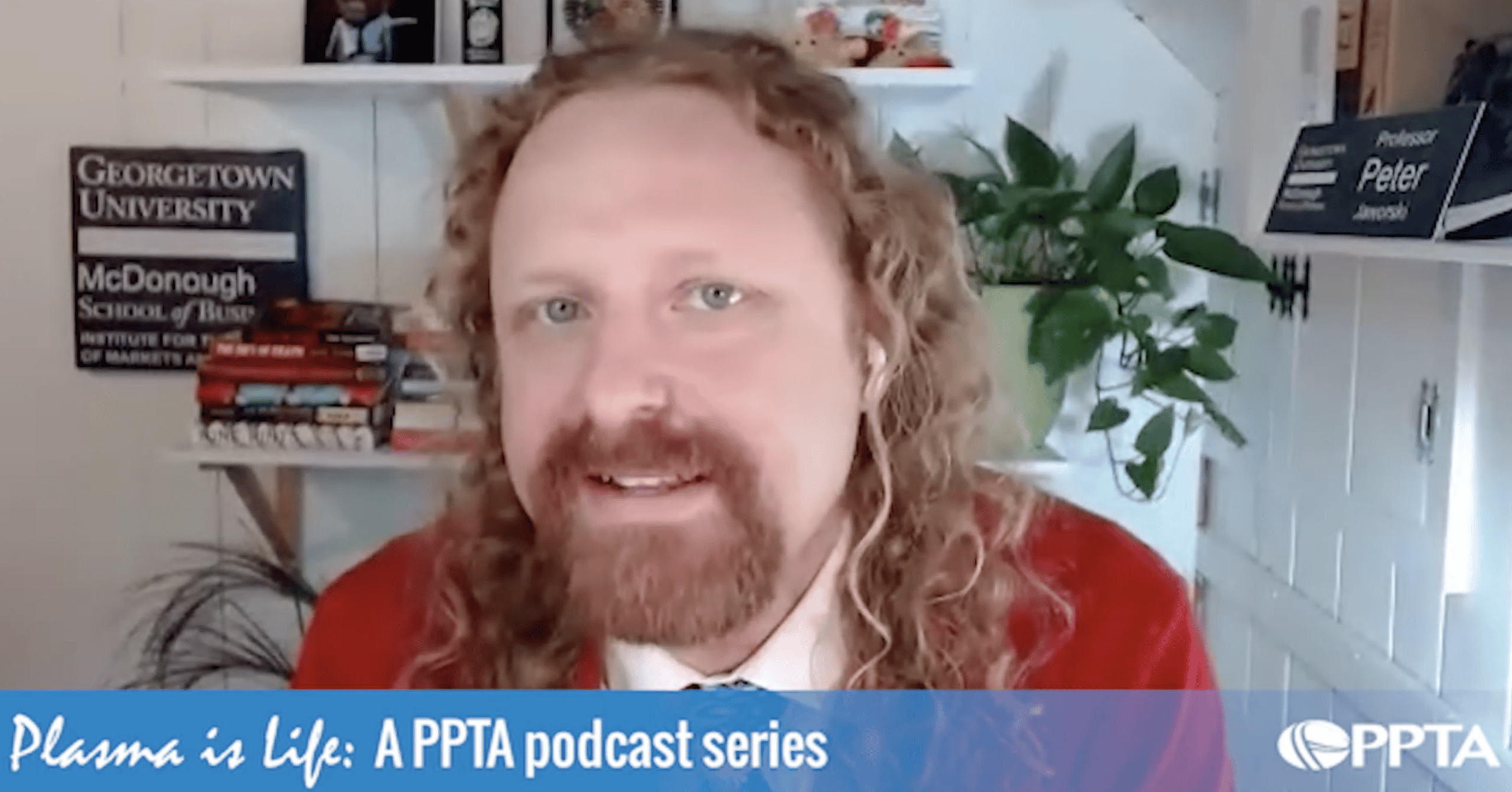 plasma is life podcast screenshot with peter jaworski